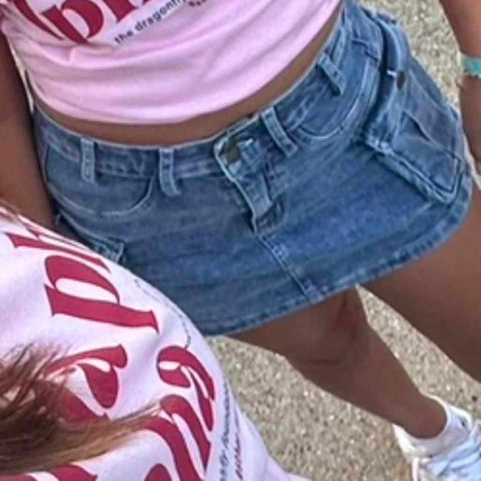 Amazon Cargo Denim Skirt Fits 5