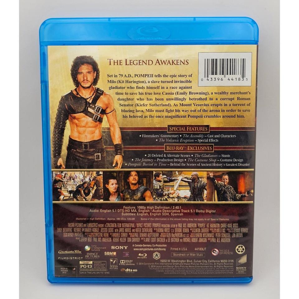 Pompeii Blu Ray Movie Kit 2