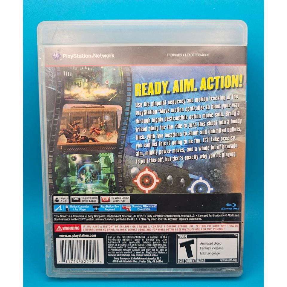 The Shoot Ps3 Playstation 3 2