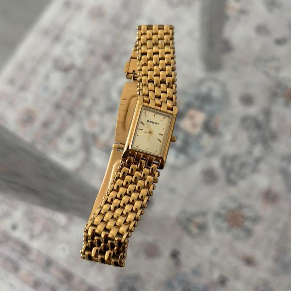 Slim Gold Watch Good Condition