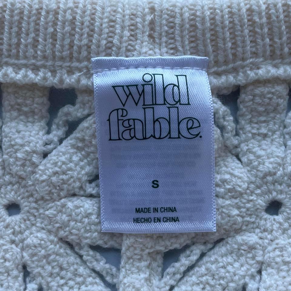 Wild Fable Crocheted Womens Swimsuit 1950 4