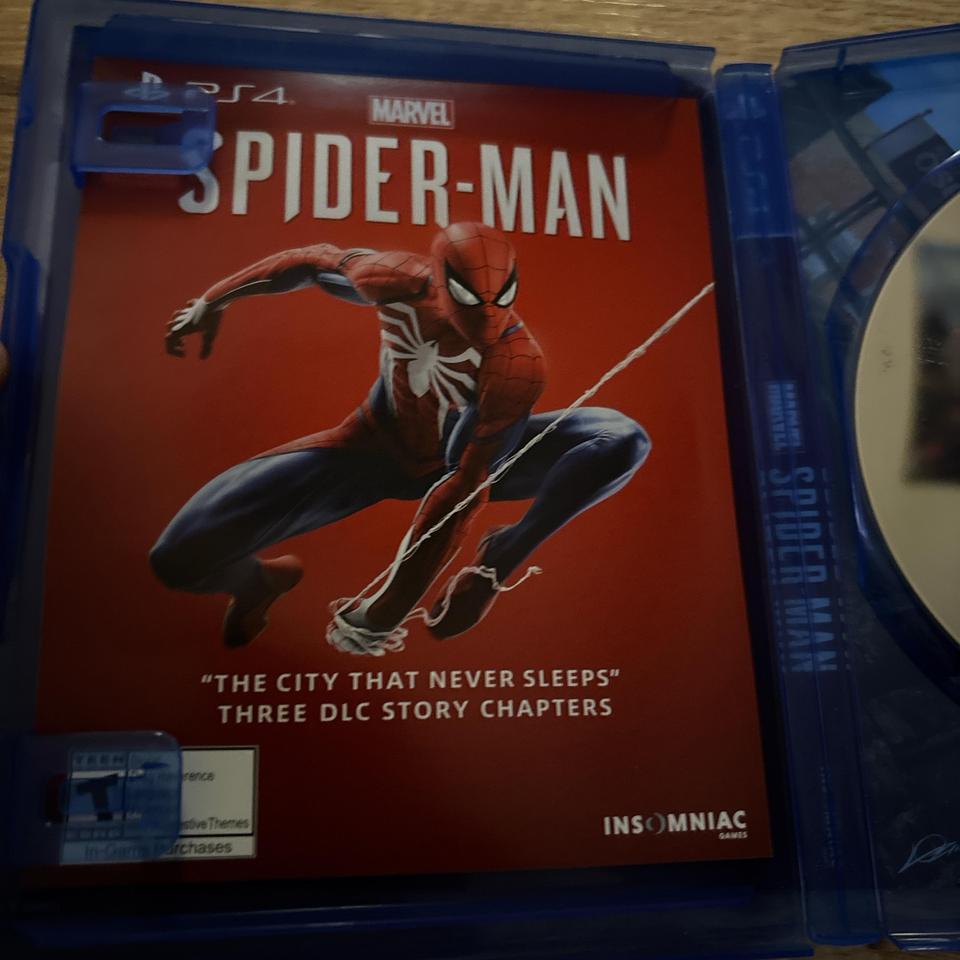 Marvels Spider Man Ps4 Game Spiderman 5