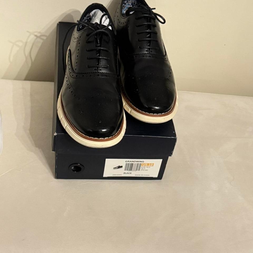 Bruno Marc Black Leather Oxford 4