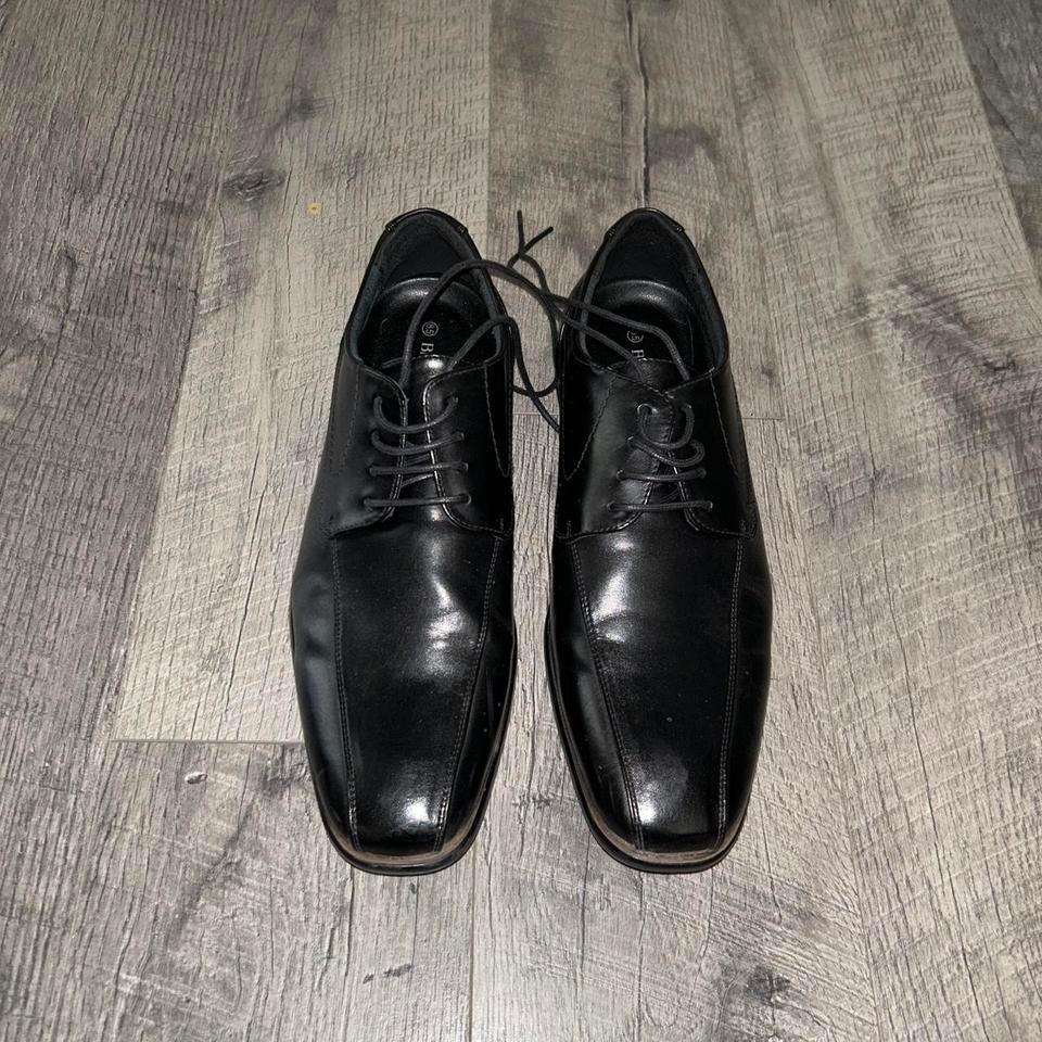 Bruno Marc Black Leather Lace Up 4