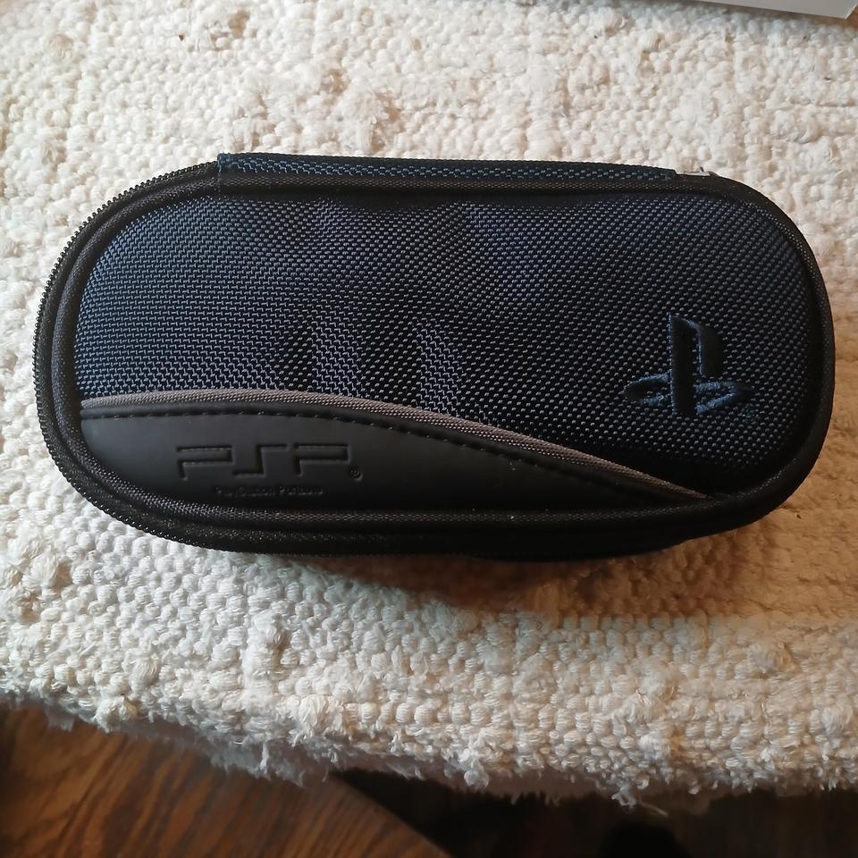 Black Sony Psp Case Gaming Beab