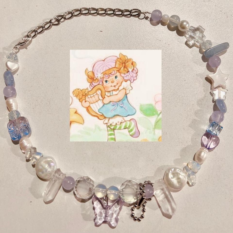 Angel Cake Strawberry Shortcake Choker