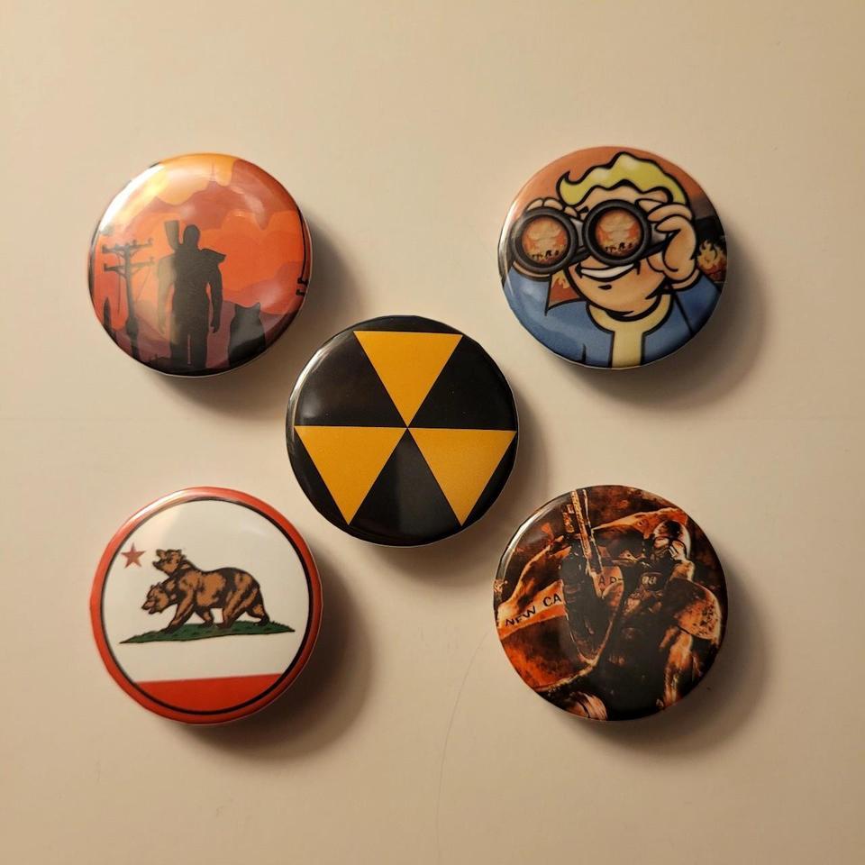 Fallout Themed 125 Pin Set 5acb