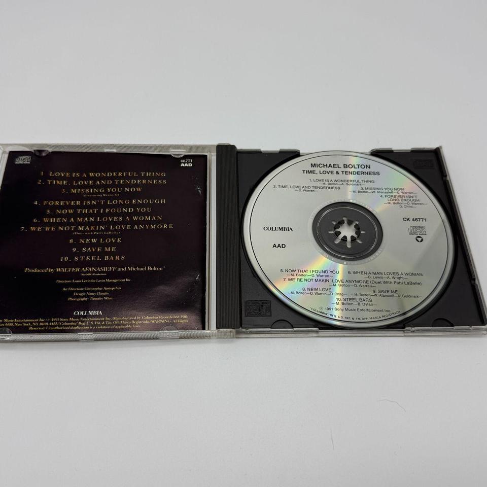 Other Cds And Vinylmichael Bolton Time 3fa5 3