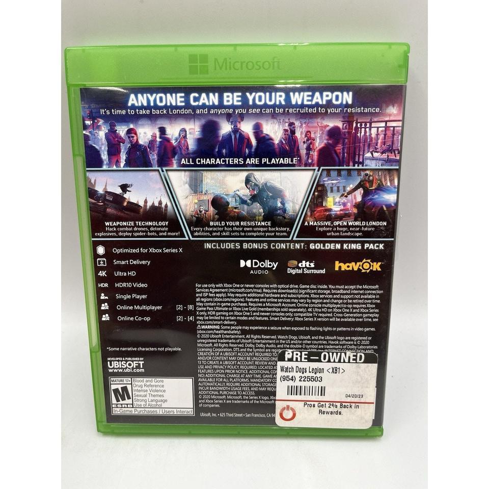 Watch Dogs Legion Is An 5