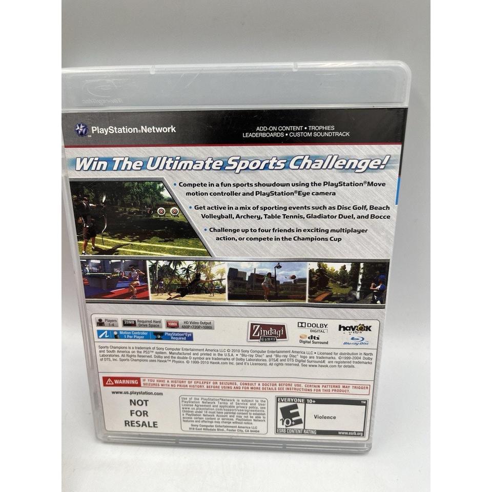 The Sports Champions Ps3 Game 2