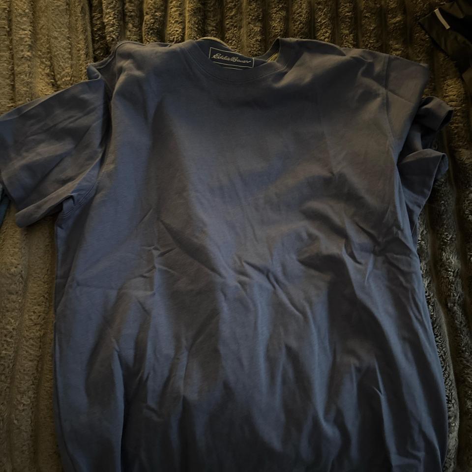 Eddie Bauer Blue Cotton T Shirt 3e89