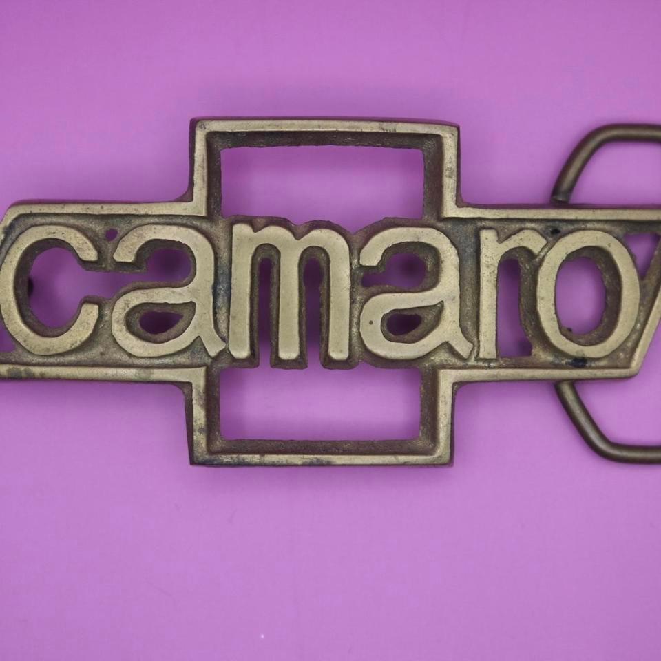 Vintage 1960s Camaro Solid Brass 6416