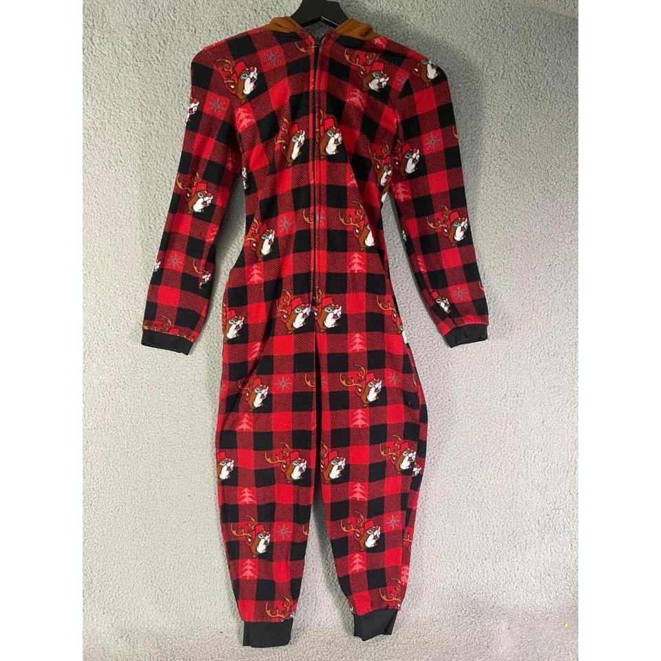 Buc Ees Kids Red Buffalo Plaid 9428 6