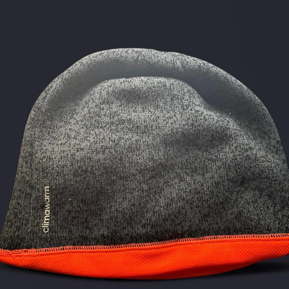 Adidas Grey And Orange Beanie 2