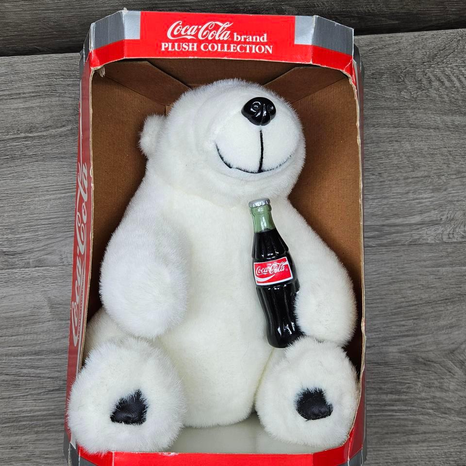 Vtg 1993 Coca Cola Brand Plush