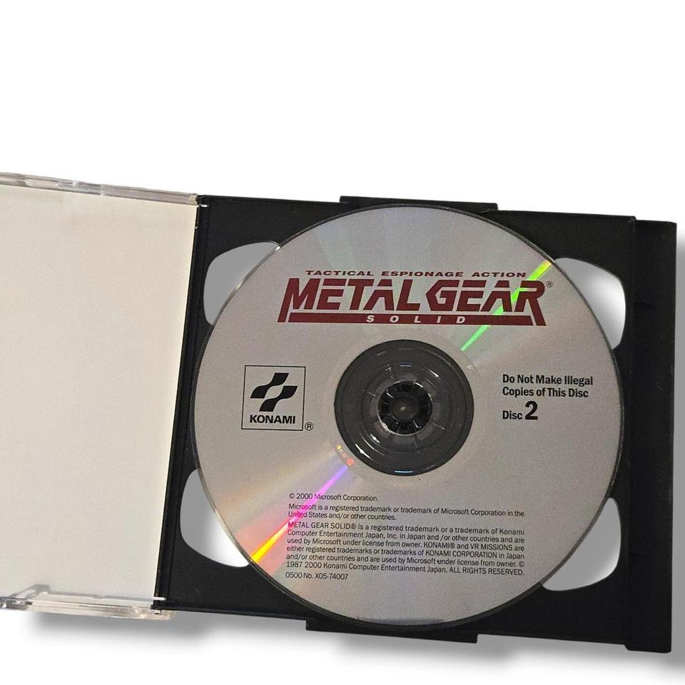 Vtg 2000 Metal Gear Solid 65e2 8