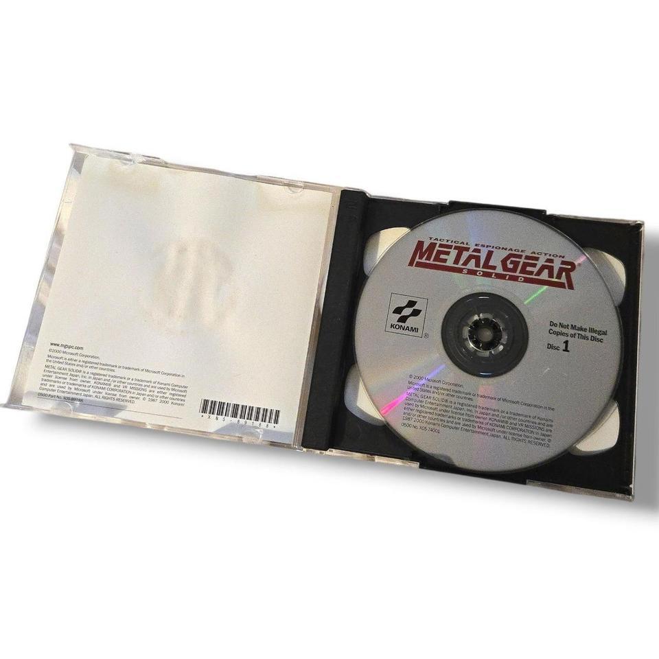 Vtg 2000 Metal Gear Solid 65e2 7