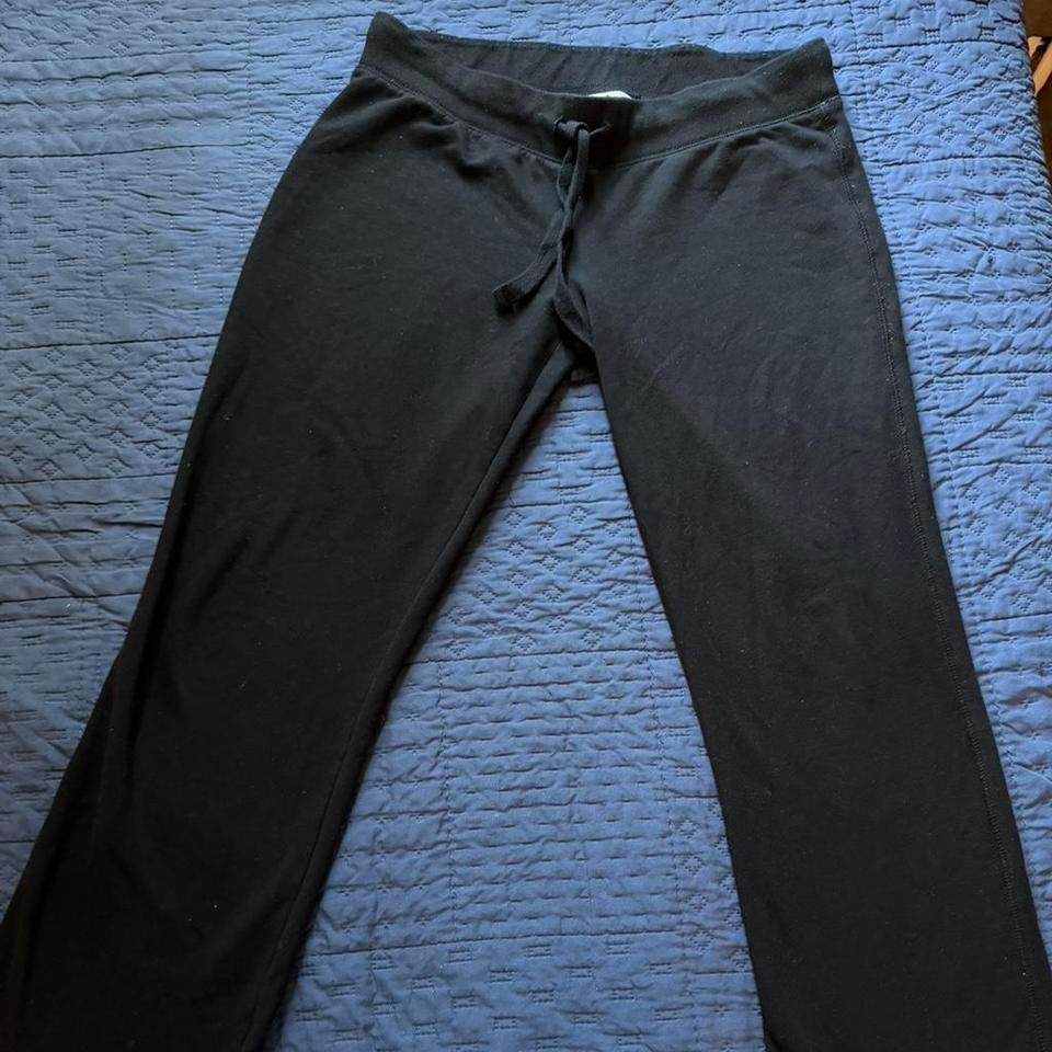 Aeropostale Black Sweatpants With Drawstring 15f6