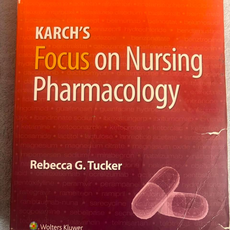 Karchs Focus On Nursing Pharmacology 8bf2