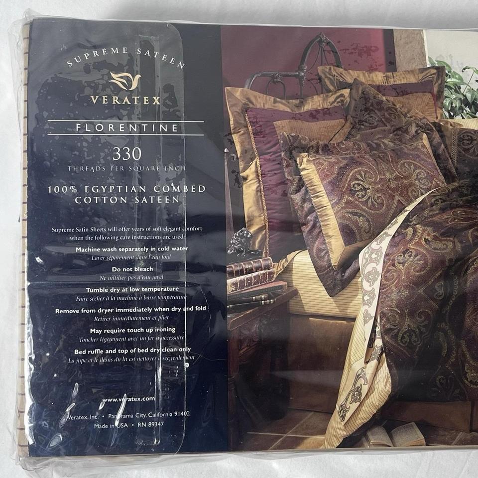 Veratex Florentine King Sheet Set A1c2 4