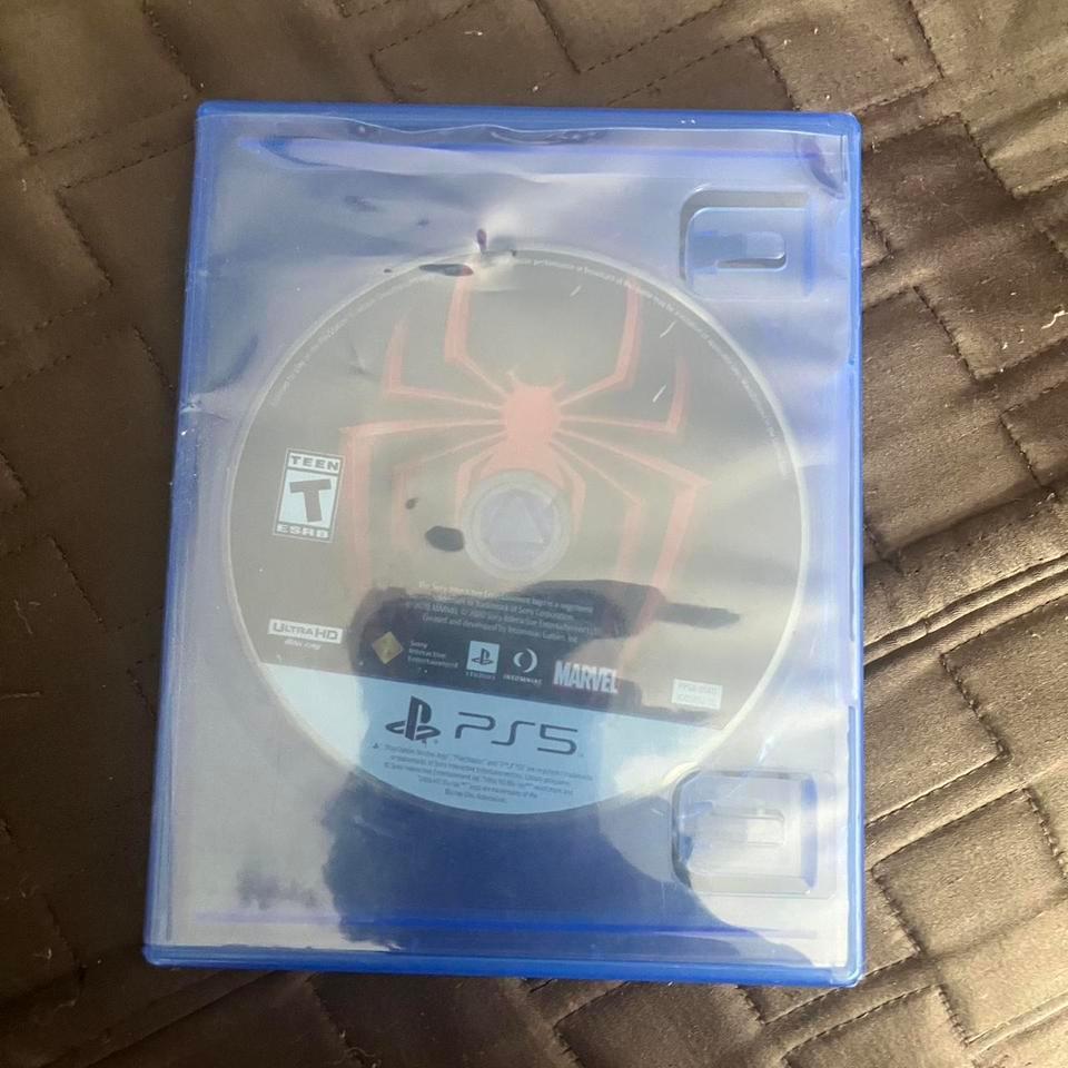 Marvels Spider Man Ps5 Game Disc