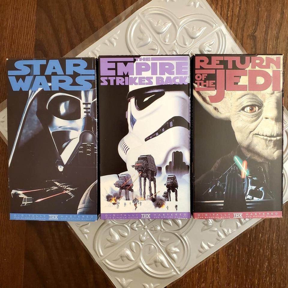 Star Wars Original Trilogy Vhs 93d2 2