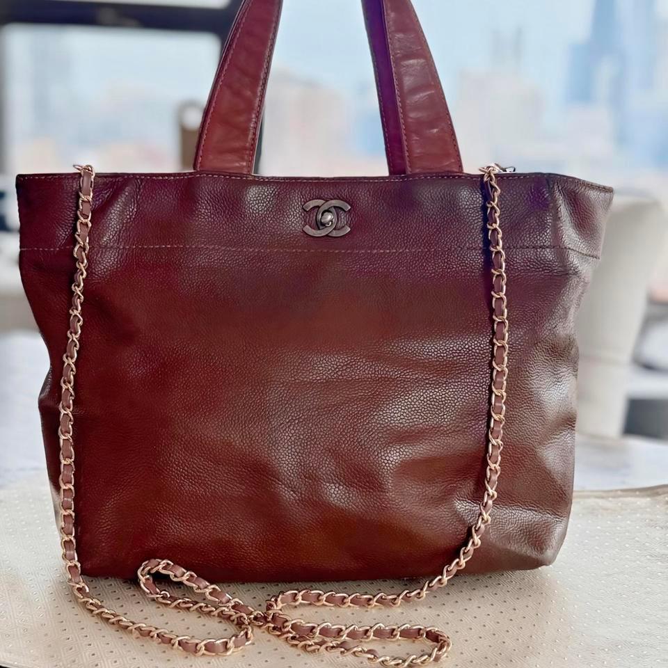 Chanel Caviar Leather Tote In 29cf 2