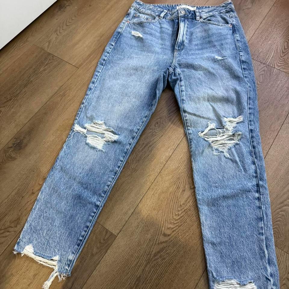 High Waisted Mom Jeans From Garage
