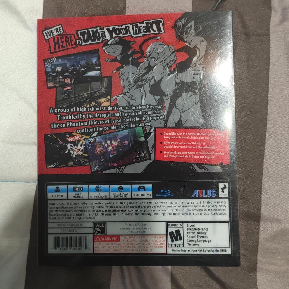 Persona 5 For The Ps4 5893 2