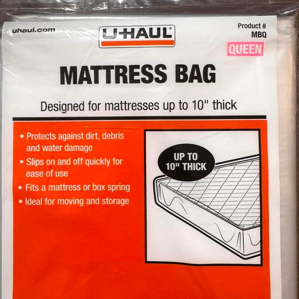 U Haul Mattress Bag Queens Size 36ed 4