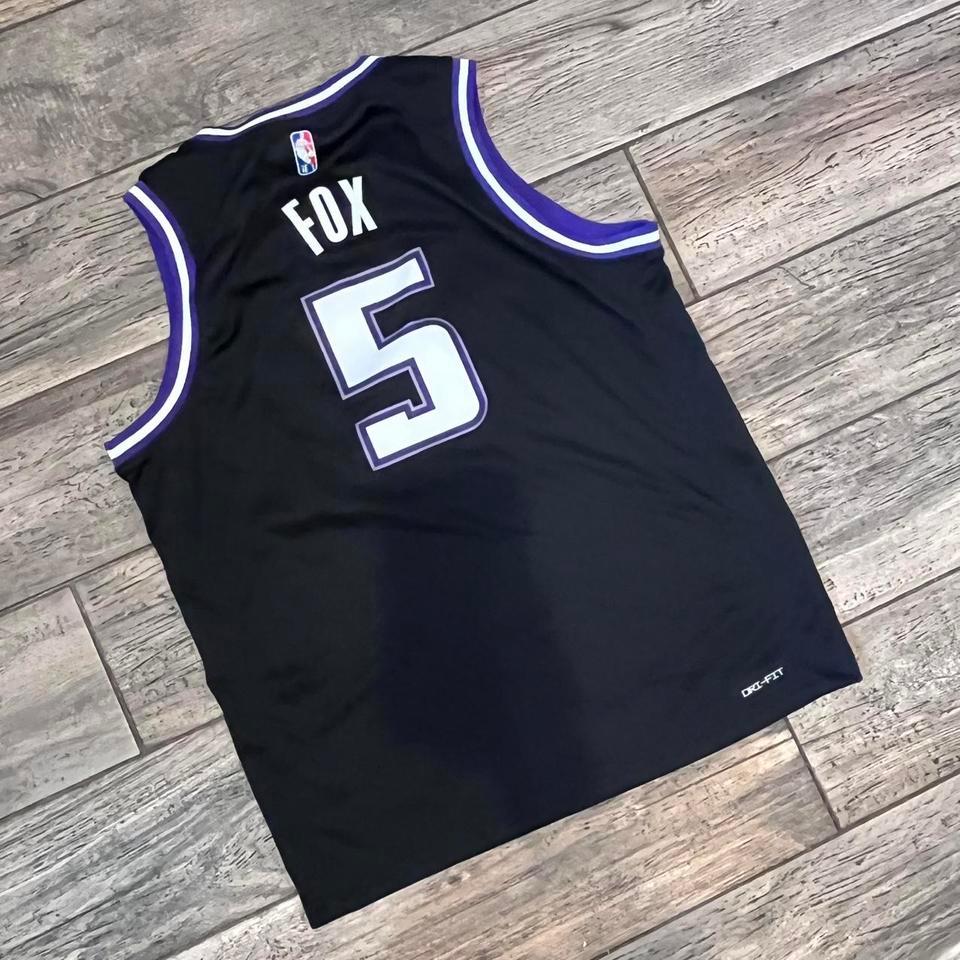 Authentic Nike Sacramento Kings Black 8486 8
