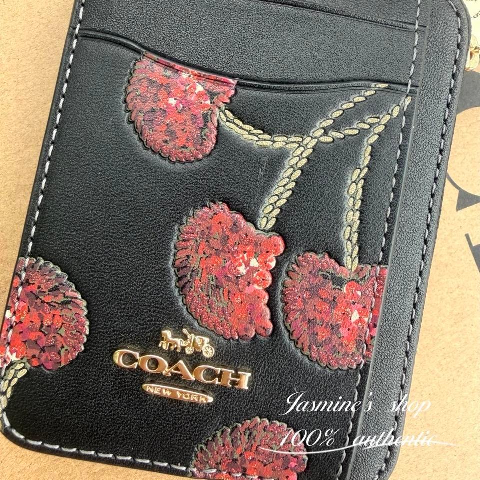 Nwt Coach Cdf99 Zip Card 3