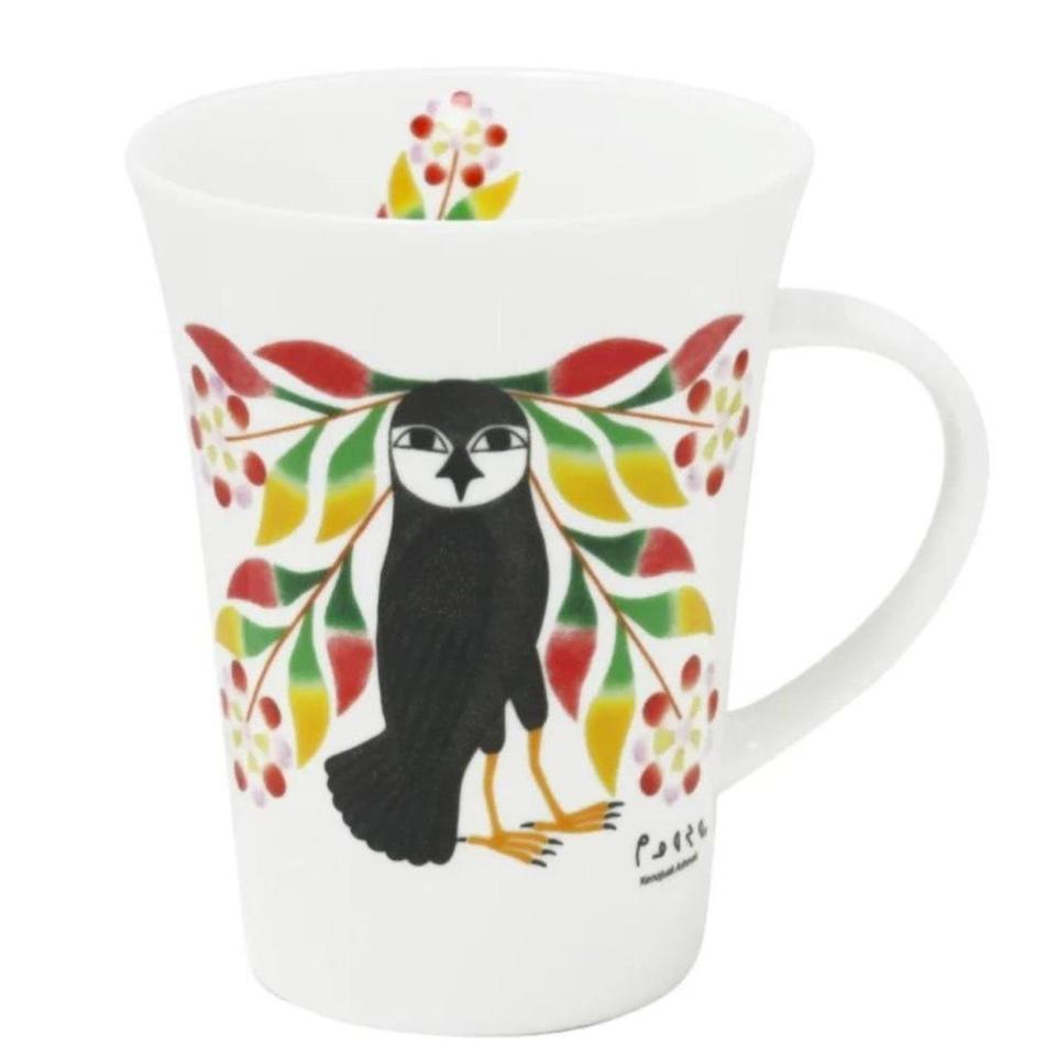 Colorful Owl Inuit Art Collectible 748e