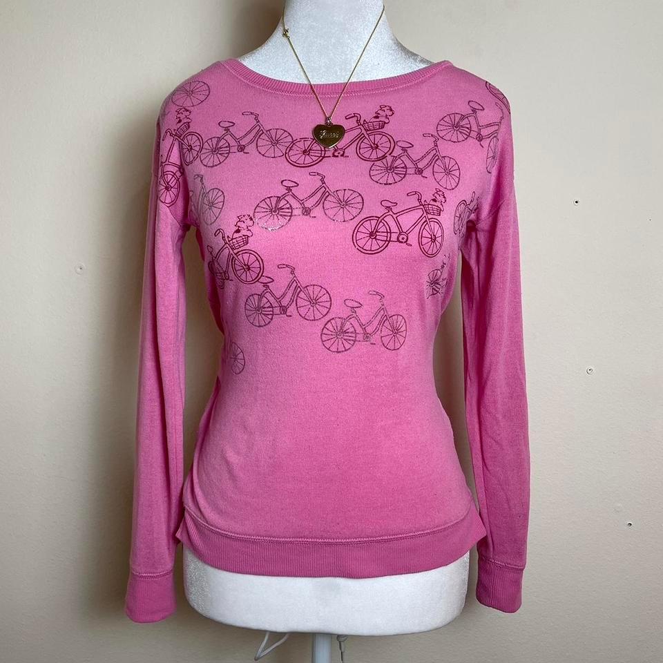 Pink Y2k Kidcore Bicycle Top
