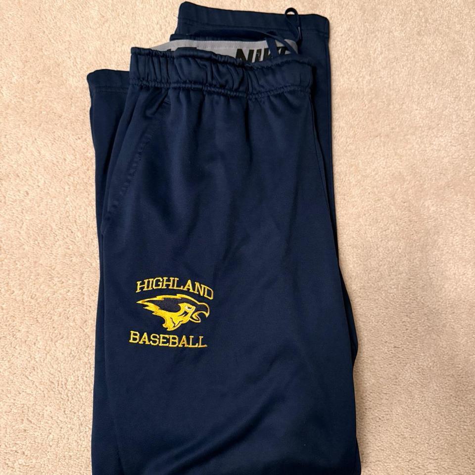 Navy Dri Fit Nike Sweats Large