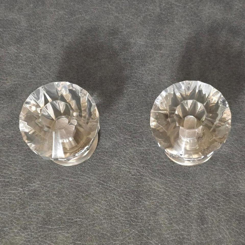 Crystal Faceted Drawer Knob Handles 1244 3