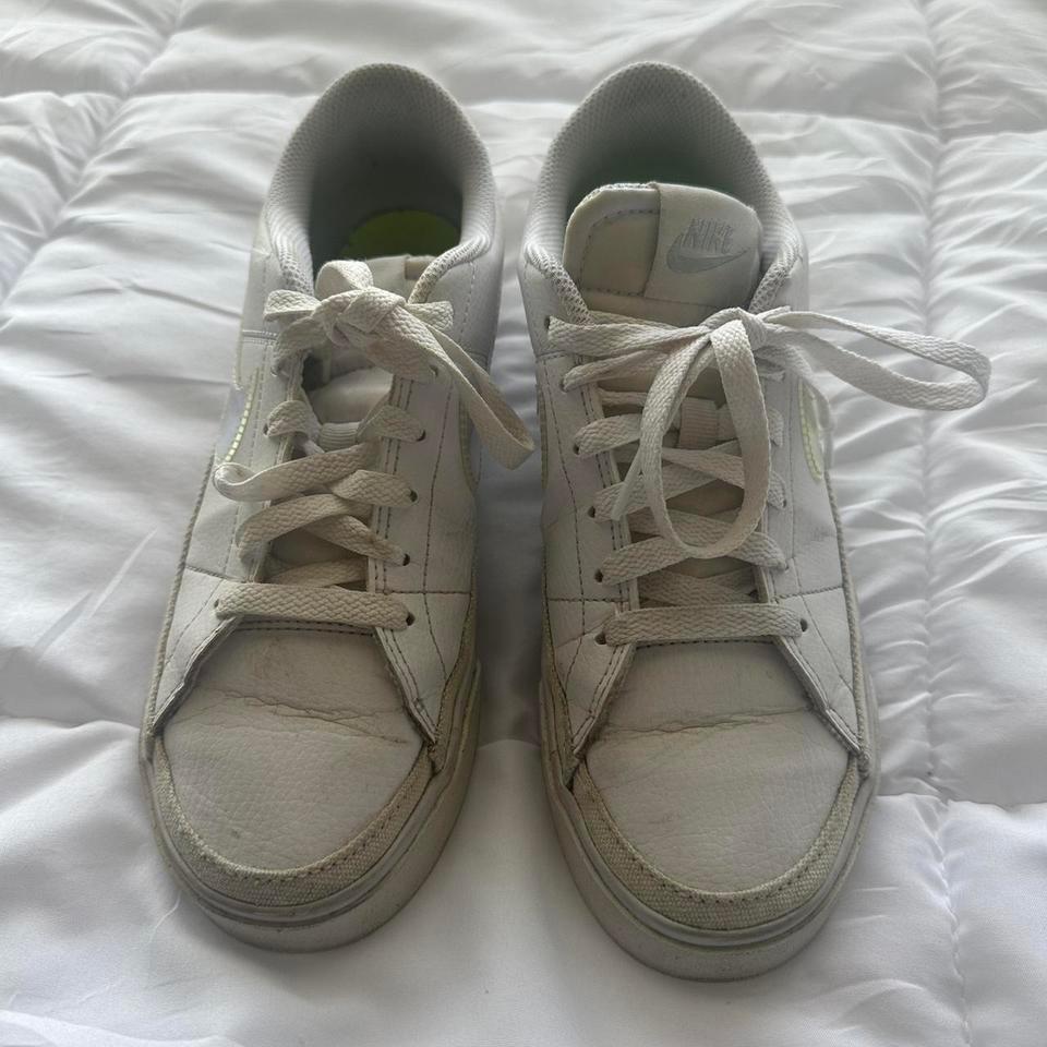 Nike White Low Rise Sneakers With Cf28 4