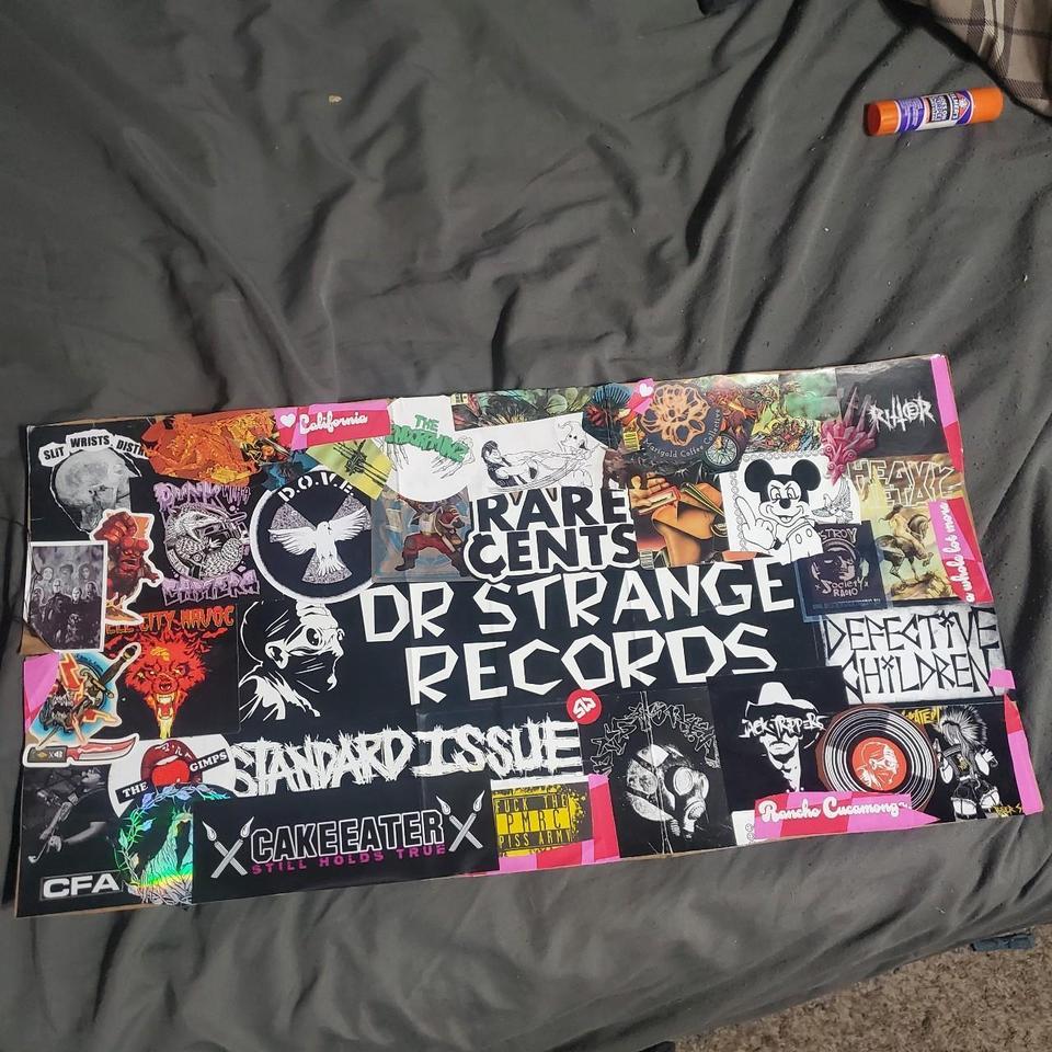 Sticker Poster On Cardboard Poster 2fa7