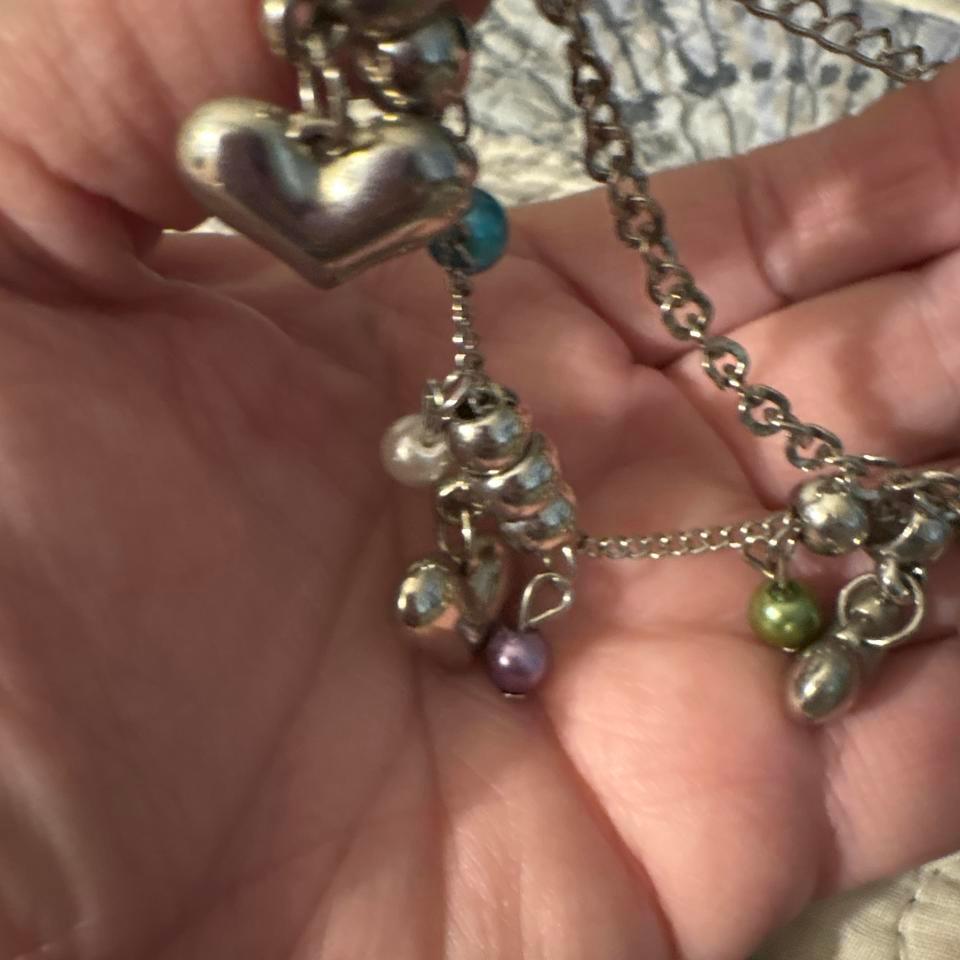 Silver Charm Anklet Or Bracelet Af1e 2