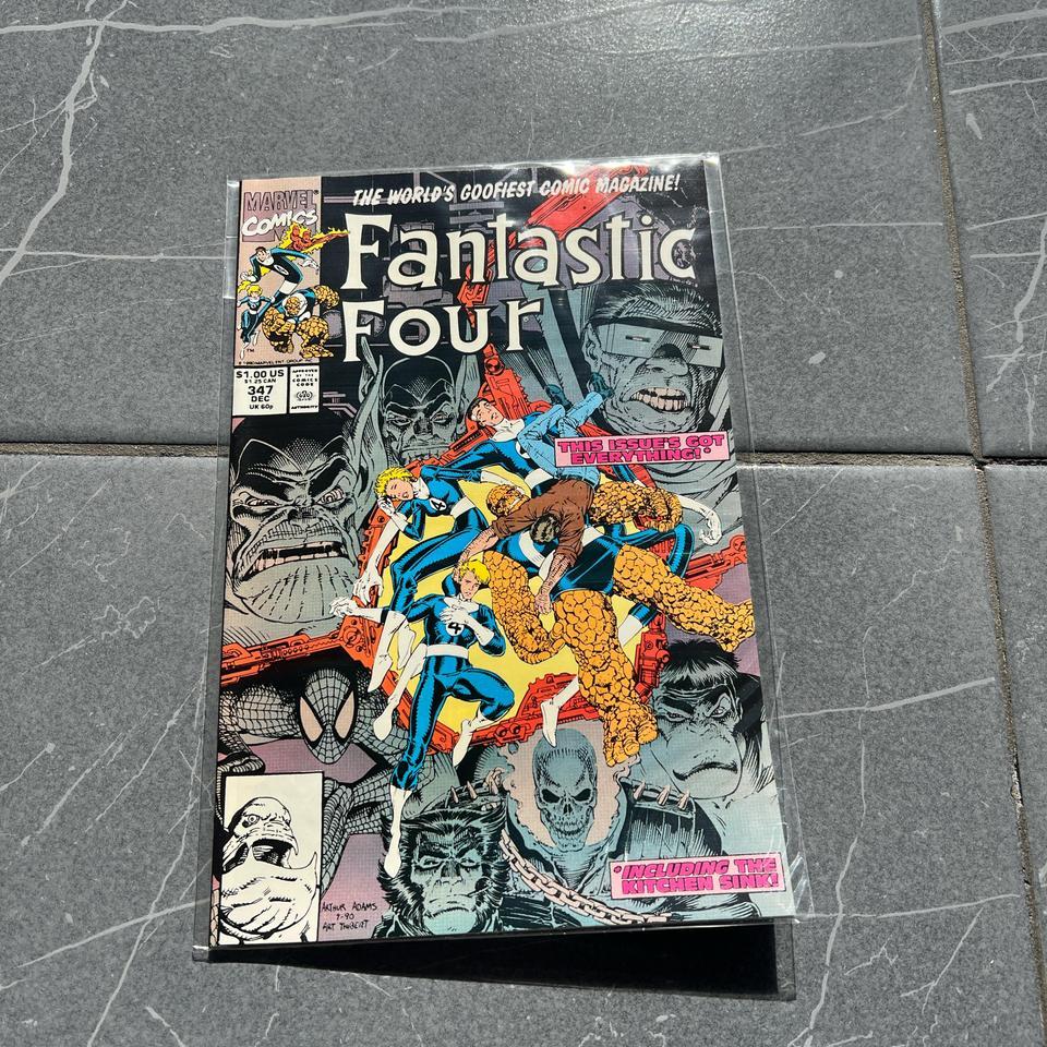 Fantastic Four 347 Comic Book 2f0c
