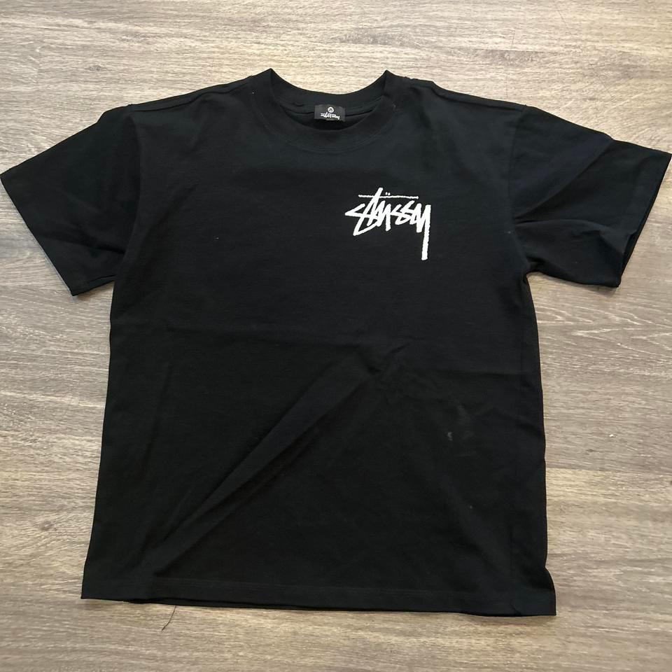 Stussy Black Graphic Tee Skatewear E3fb