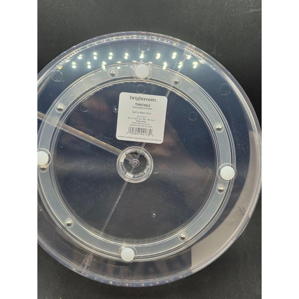 Brightroom Clear Turntable With Removable 1dd0 5