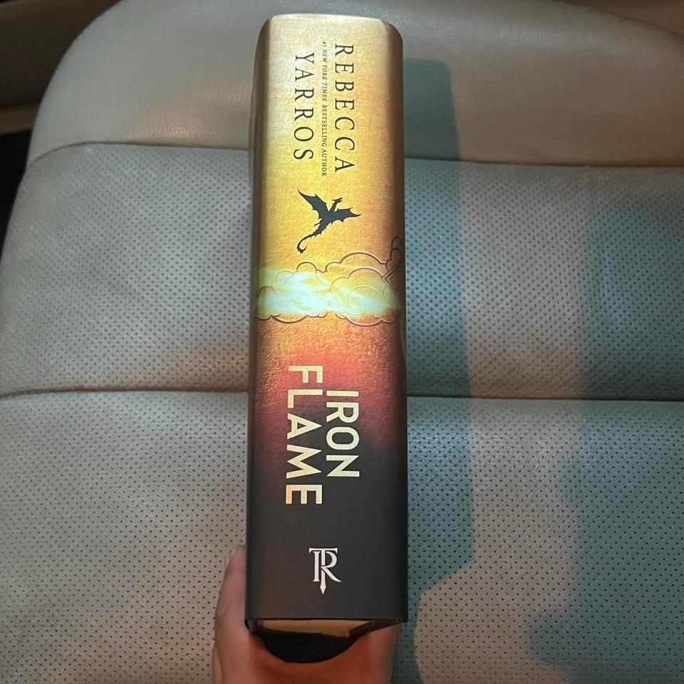 Hardcover Iron Flame Book By 4