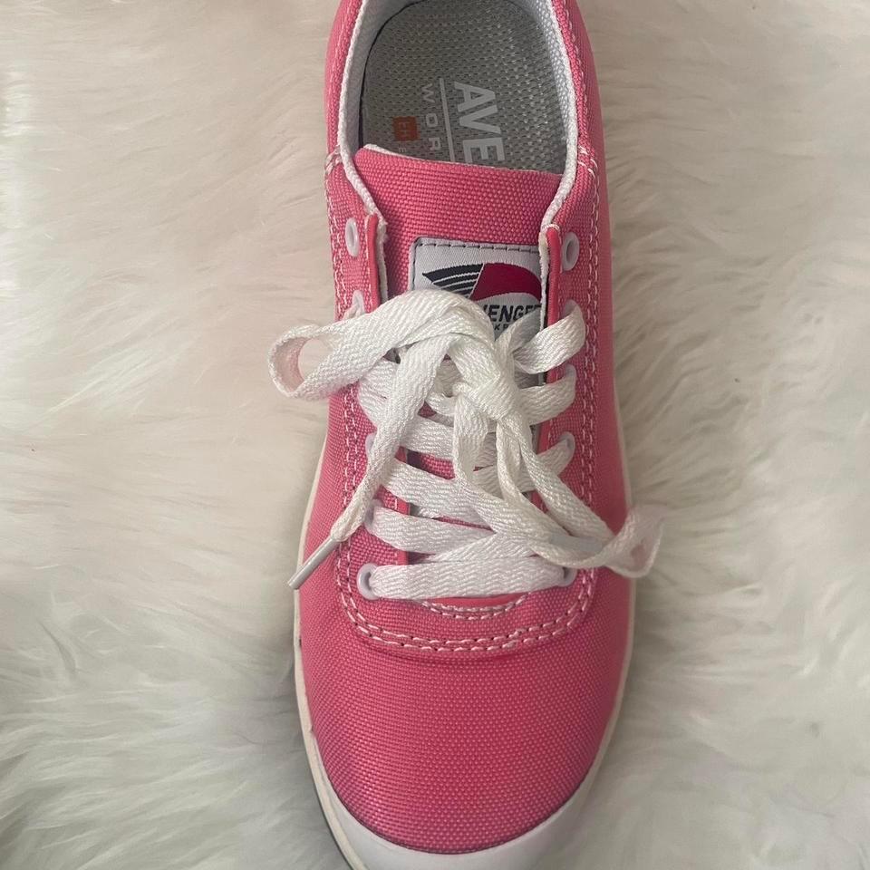 Pink And White Steel Toe 2