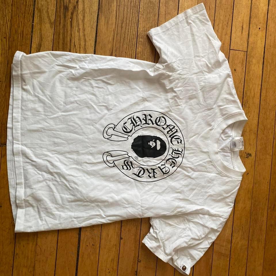 White A Bathing Ape T Shirt D38b
