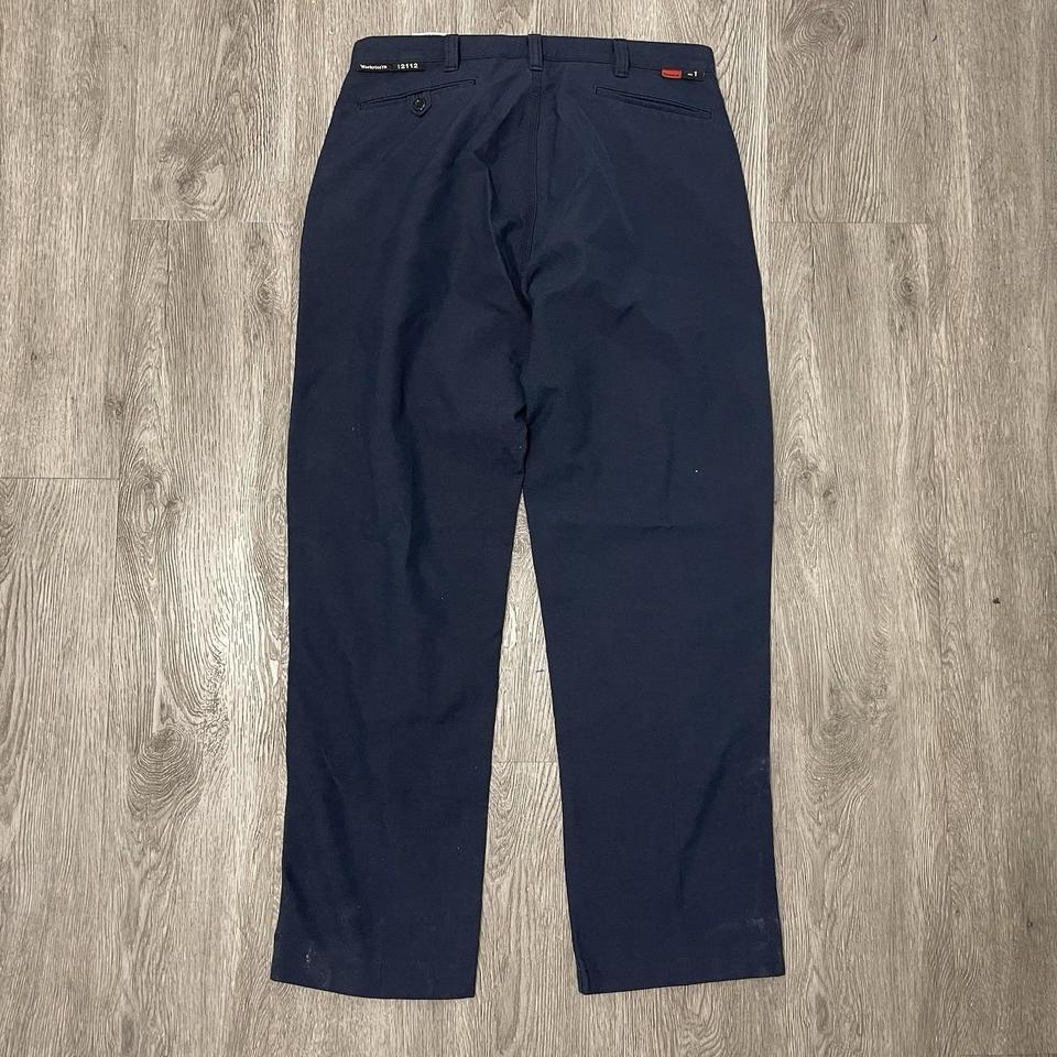 Workrite Pants Mens 34x30 Blue 2935 4