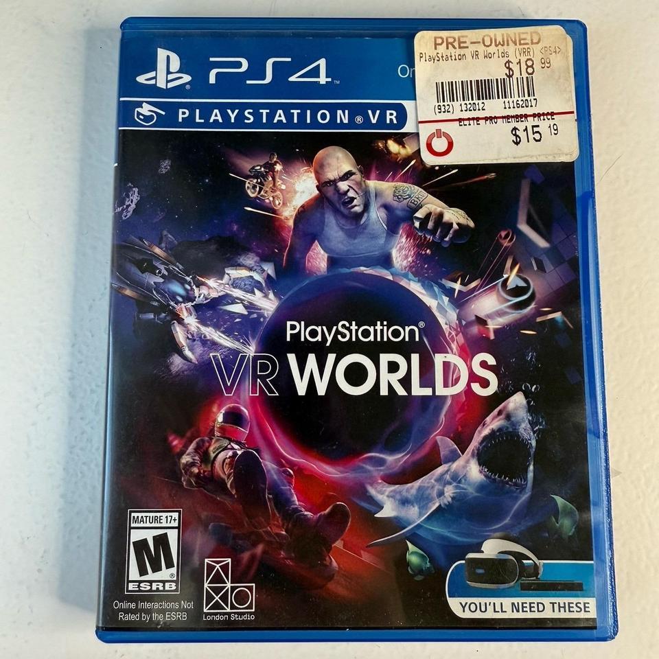 Ps4 Playstation Vr Worlds Blu