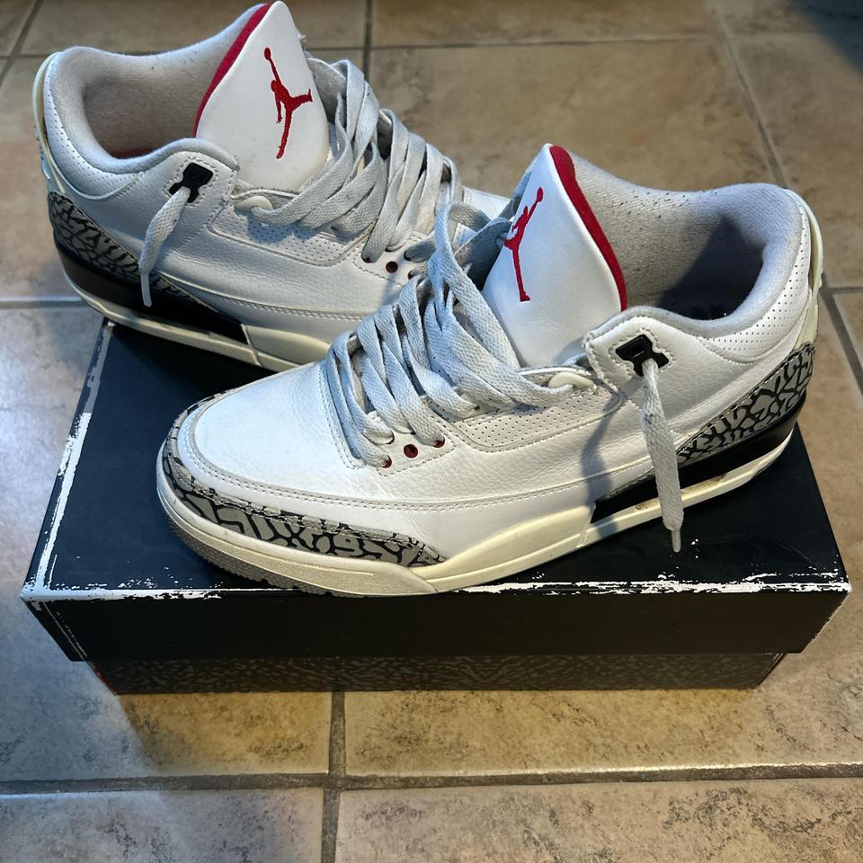 Jordan 3 White Cements 3