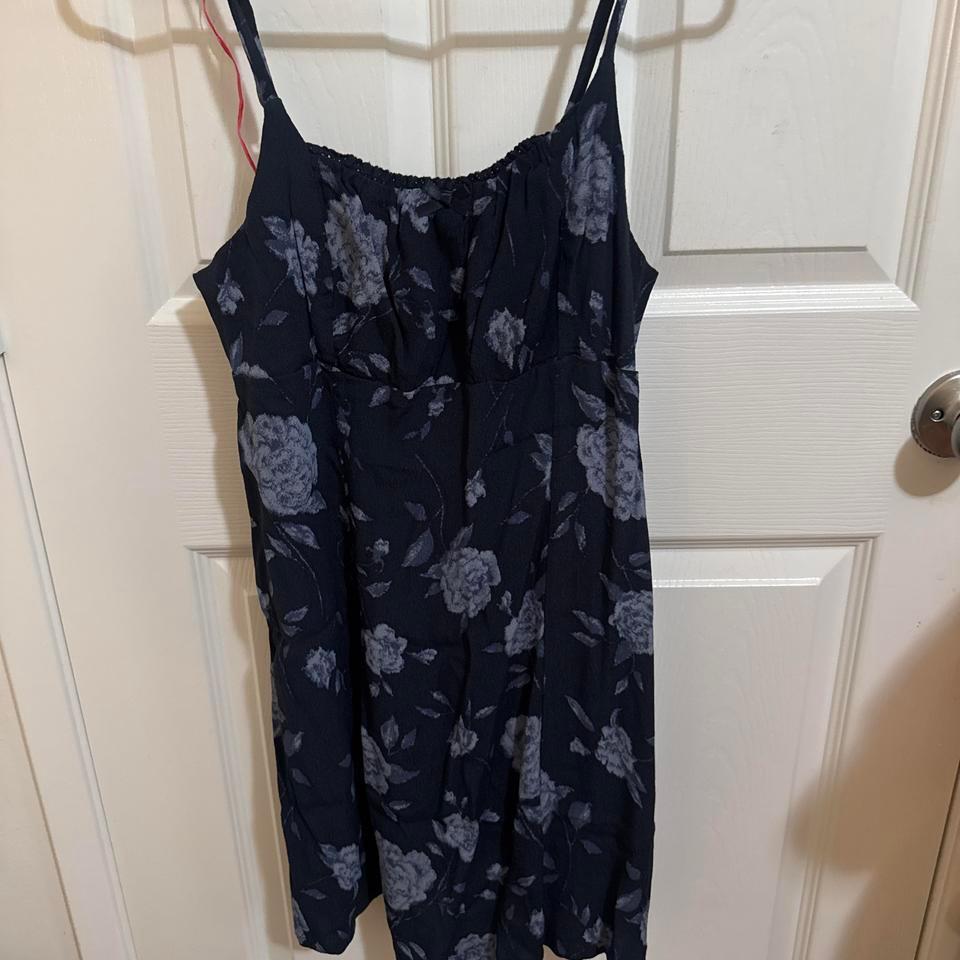 Wild Fable Black Floral Slip C035