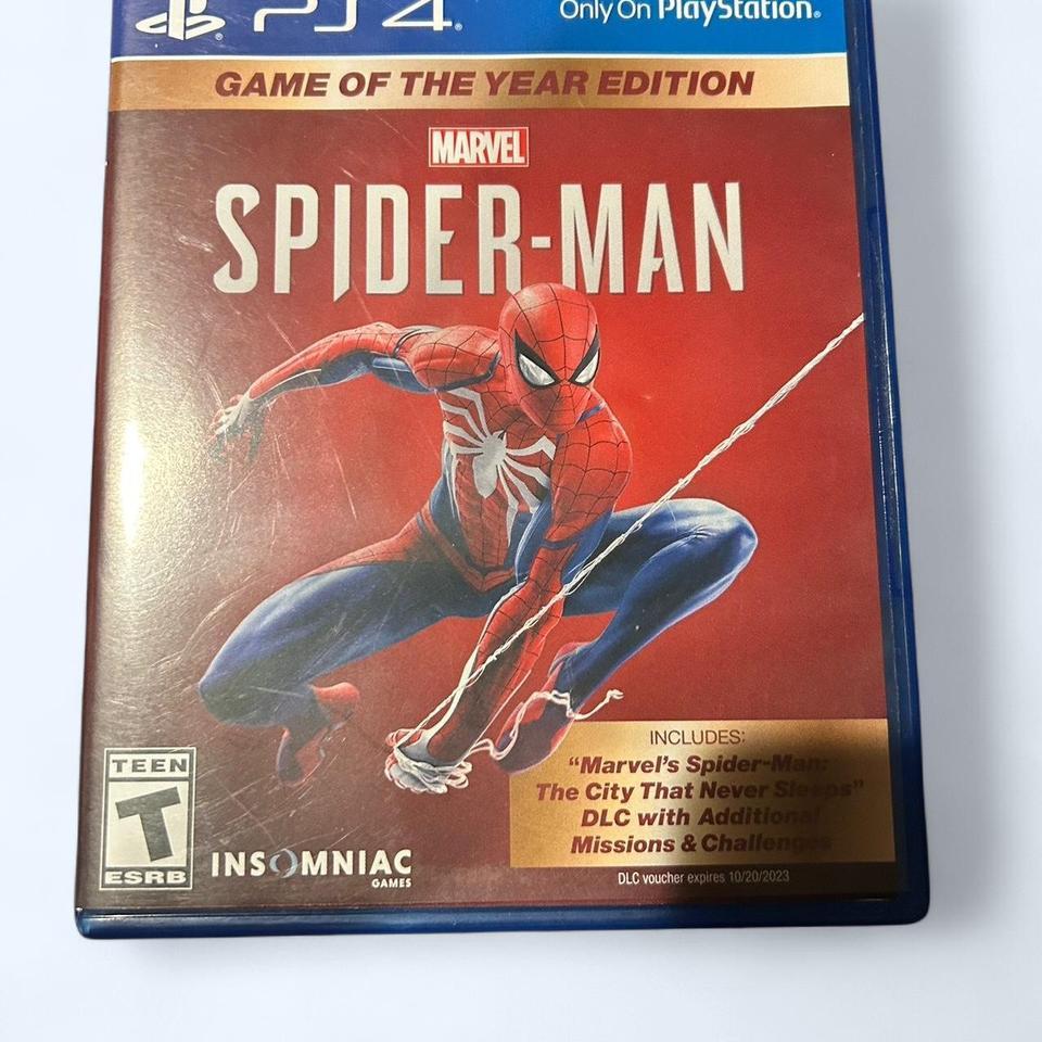 Ps4 Marvel Spider Man Game Spiderman